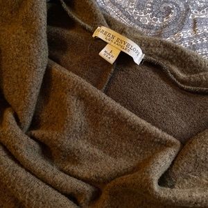 Green Envelope Sweater